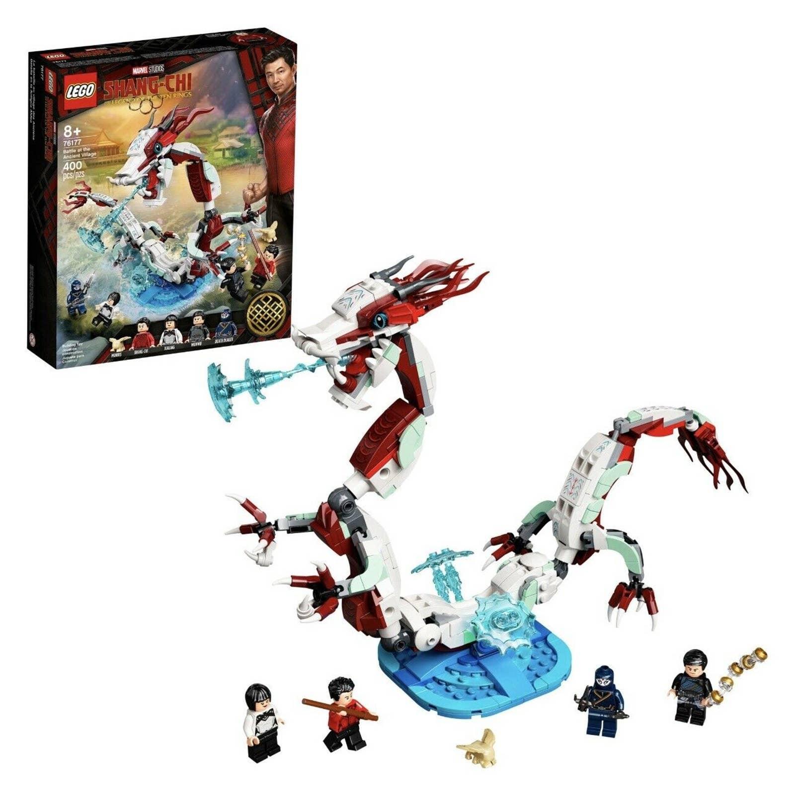 Lego SUPER HEROES Коцки Battle at the Ancient Village​