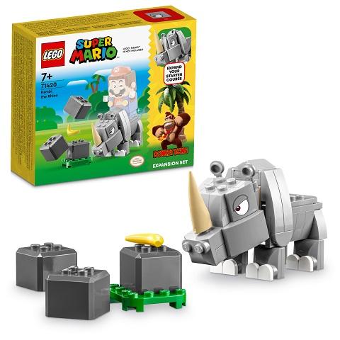 Lego SUPER MARIO Коцки Rambi the Rhino Expansion Set