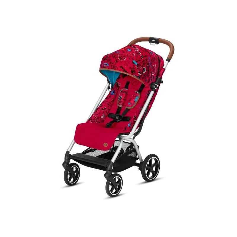 Cybex Количка за бебе Eezy S+ Fashion - Love - Red