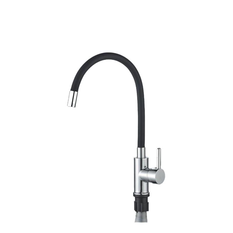 METALAC Мијалник Славина Aquabi  црна флекси