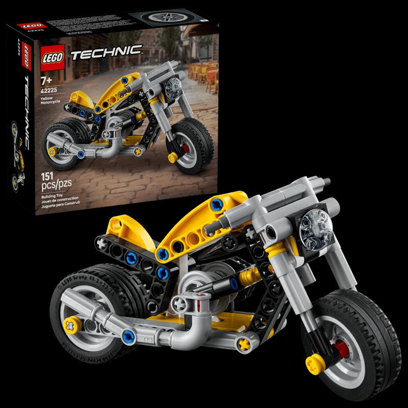 LEGO® Yellow Motorcycle 42225