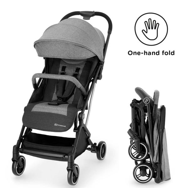 KINDERKRAFT Количка - INDY grey