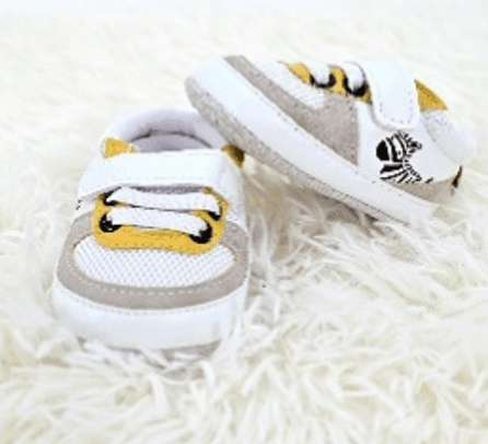 LOCO CROCO Детски Патичиња Со Зебра Бели