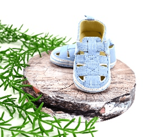 LOCO CROCO Сандалчиња Машки Сини Со Крем