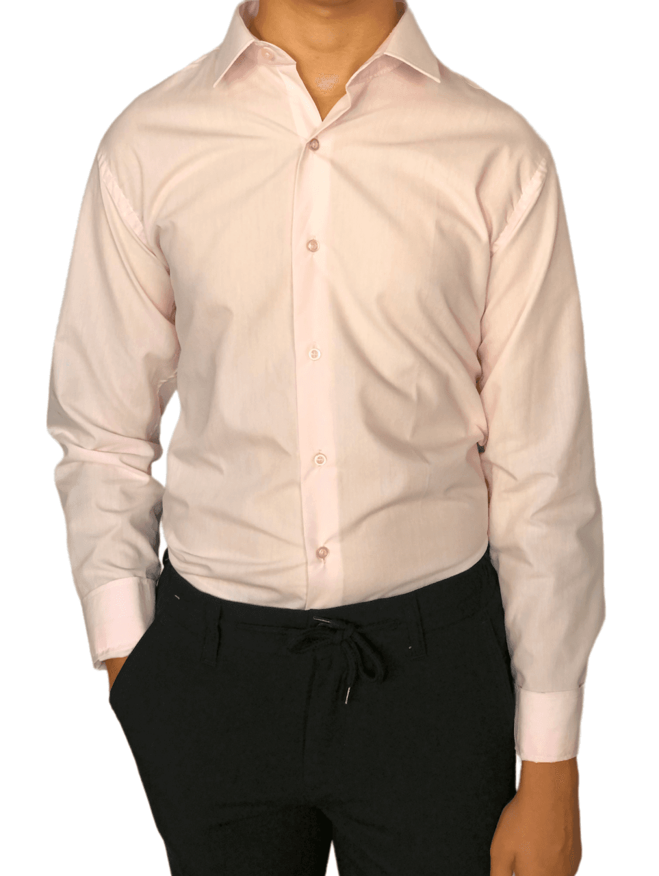 NEGREDO Машка Светло Розева Кошула