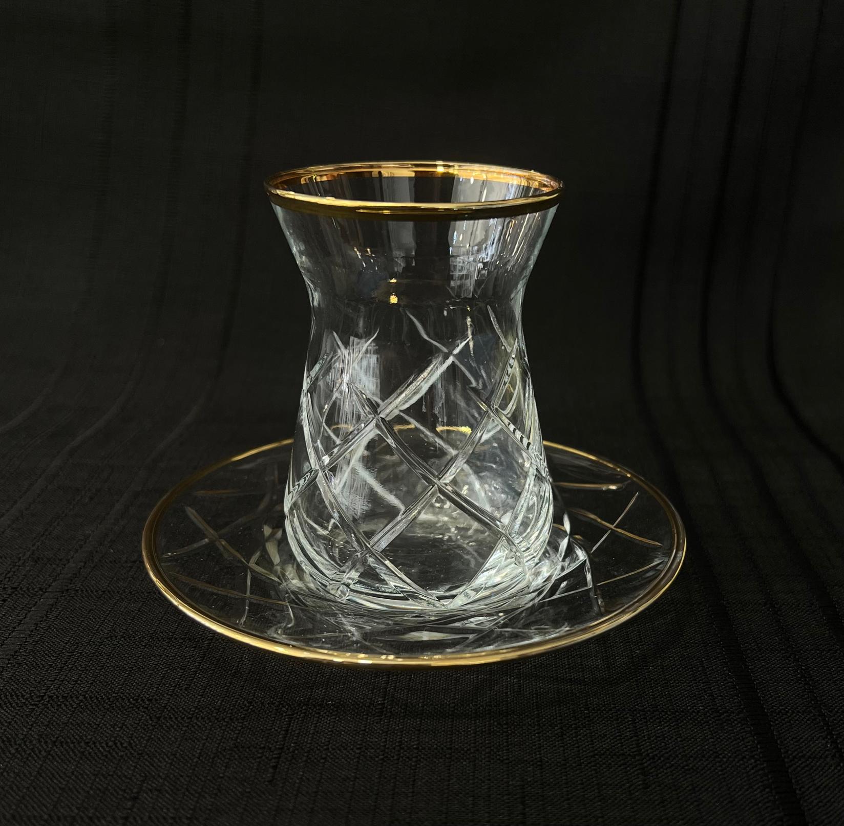 Сет Кристални Чаши За Чај 6/1