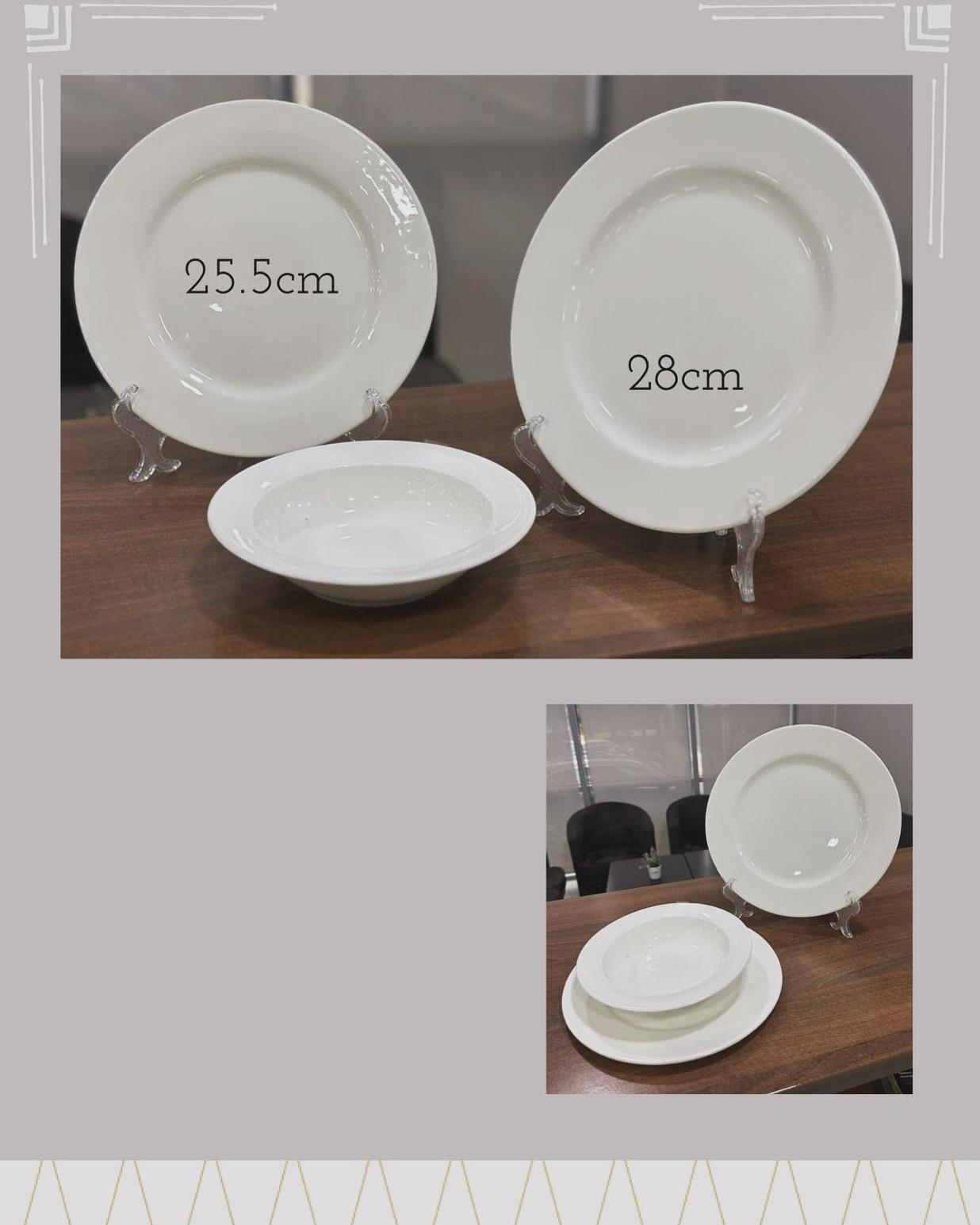 LIVING INN Порцелански чинии 18pcs