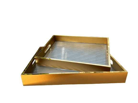 Сет Послужавници  40X30 / 34X25, Окер