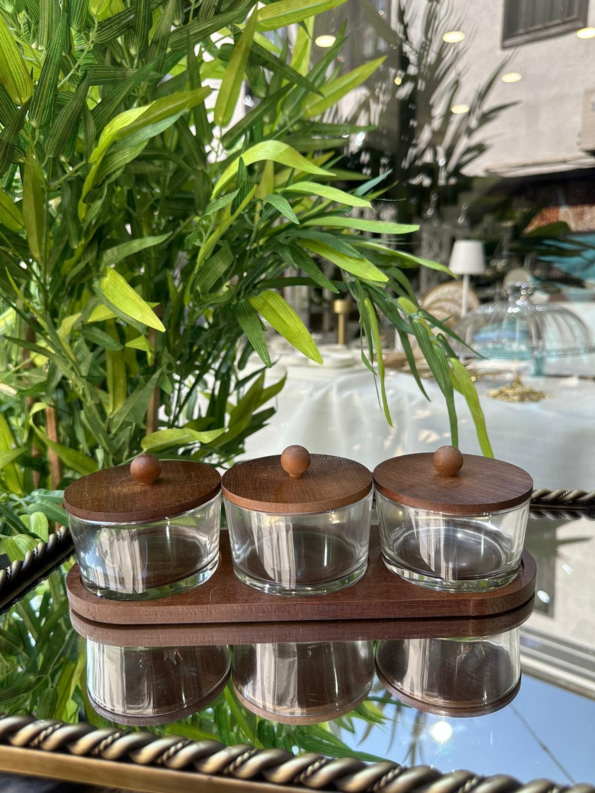 Сет Стаклени Здели 3 парчиња