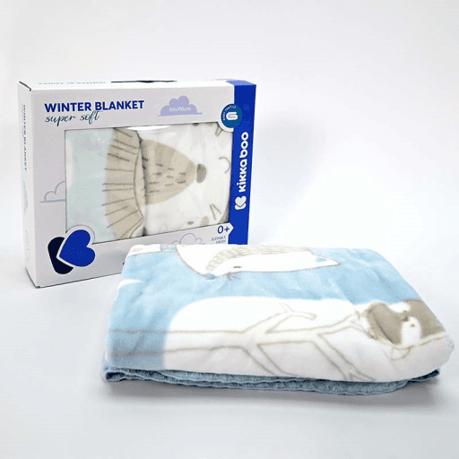 KIKKA BOO Ќебе Литл Фокс 80x110cm