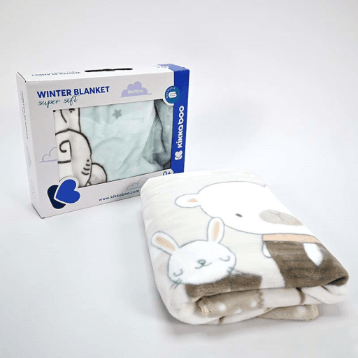 KIKKA BOO Ќебе Мај Теди 110x140cm