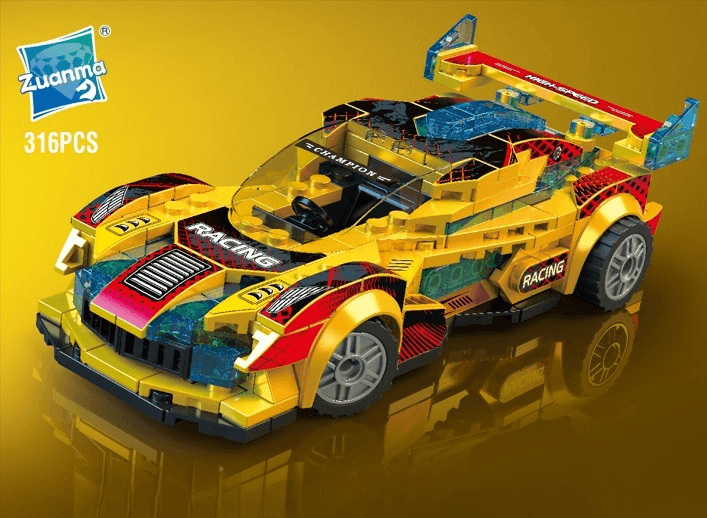 Zuanma Коцки за градење - Автомобил 316 парчиња