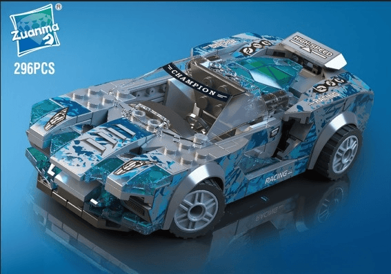 Zuanma Коцки за градење - Автомобил 296 парчиња