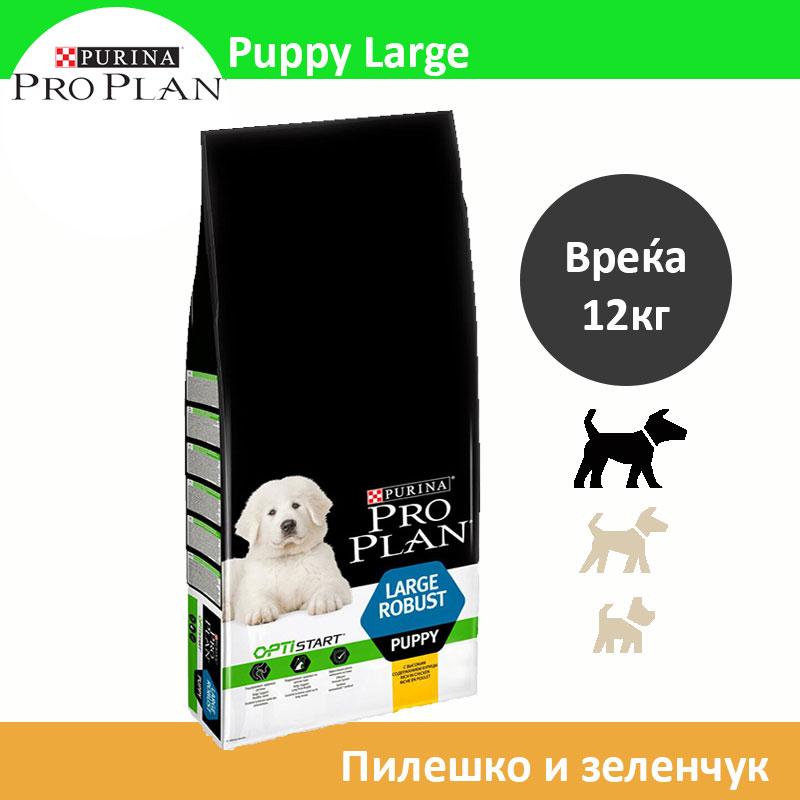 Selected image for PRO PLAN Large Robust PUPPY Крекери со Пилешко [Вреќа 12кг]