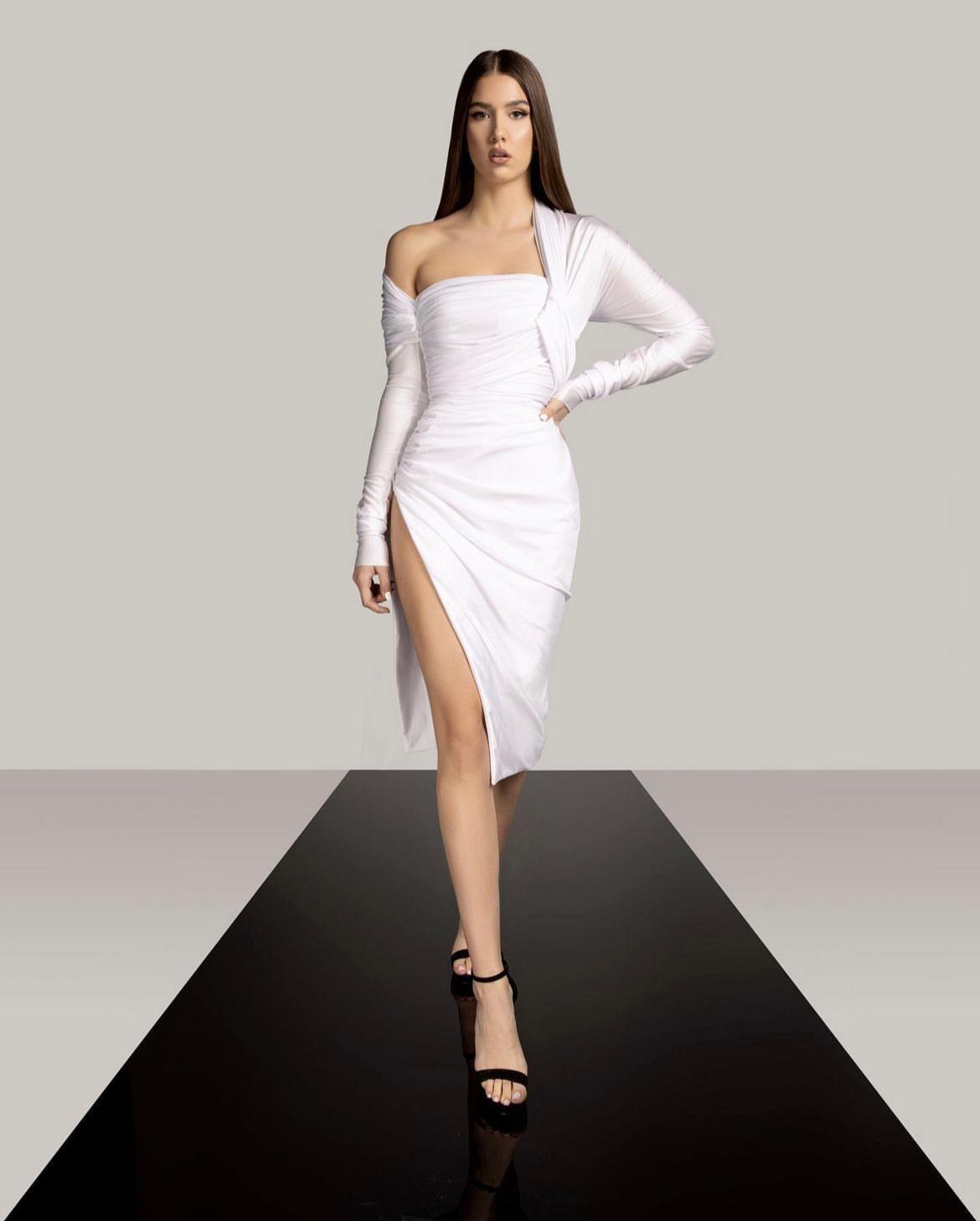 NANA Ведрана миди фустан