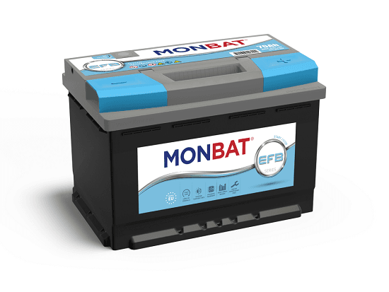 MONBAT Акумулатор 12v  70Ah 680A EFB  Десен +