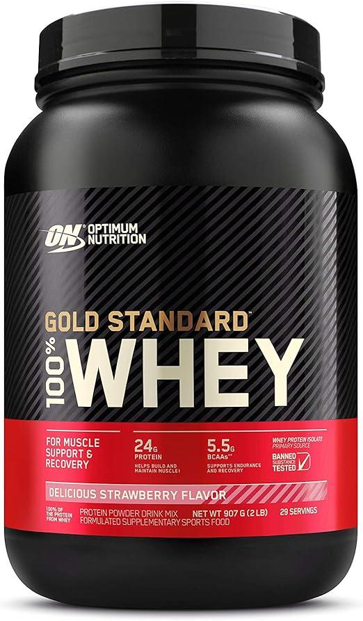 OPTIMUM NUTRITION WHEY Протеин јагода 907г.
