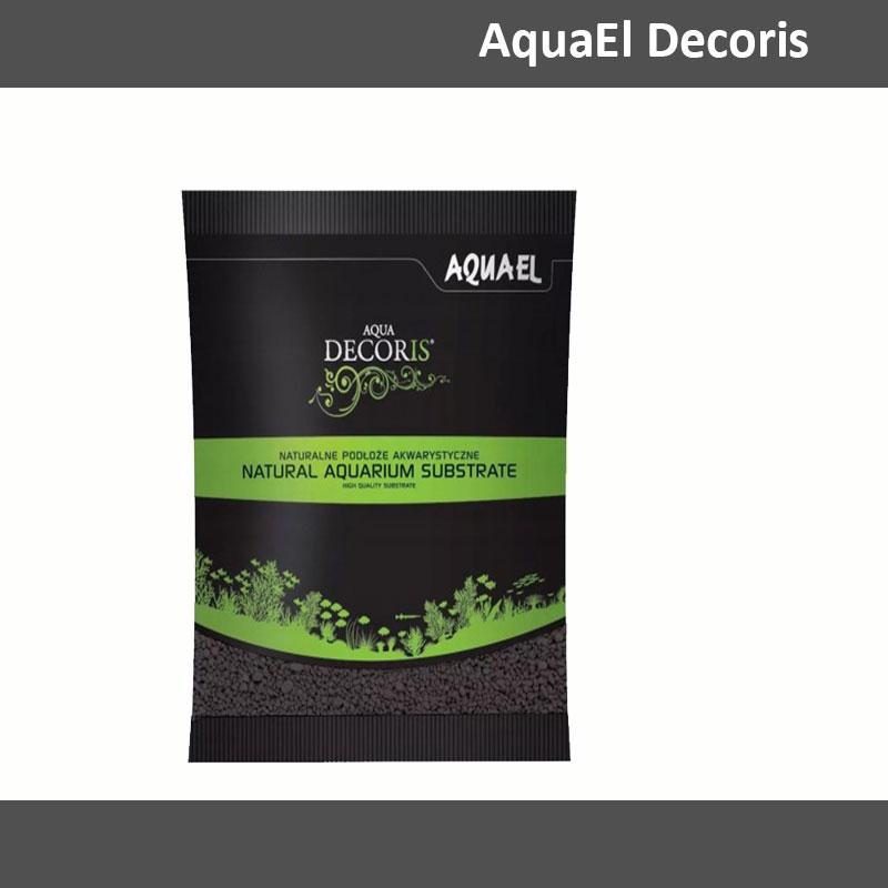 AQUA EL Кварцен Песок Decoris за аквариум [Вреќичка 1кг] - црна