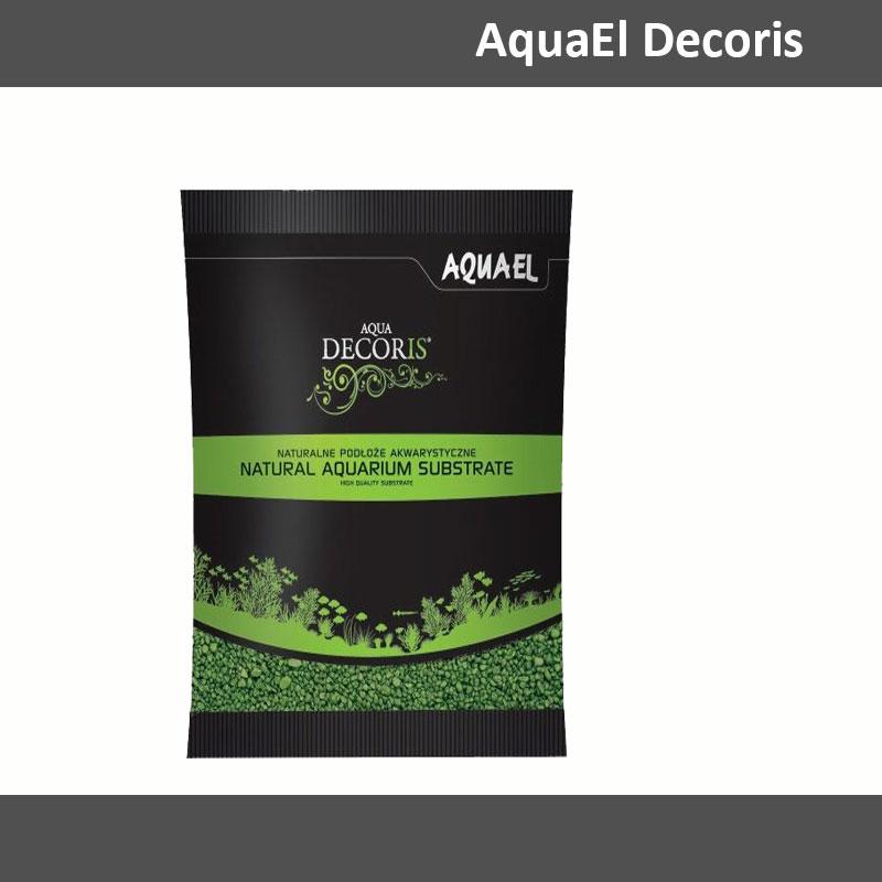 AQUA EL Кварцен Песок Decoris за аквариум [Вреќичка 1кг] - зелена