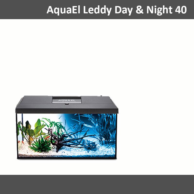 AQUA EL Аквариум модел Leddy Day & Night 40 - црн