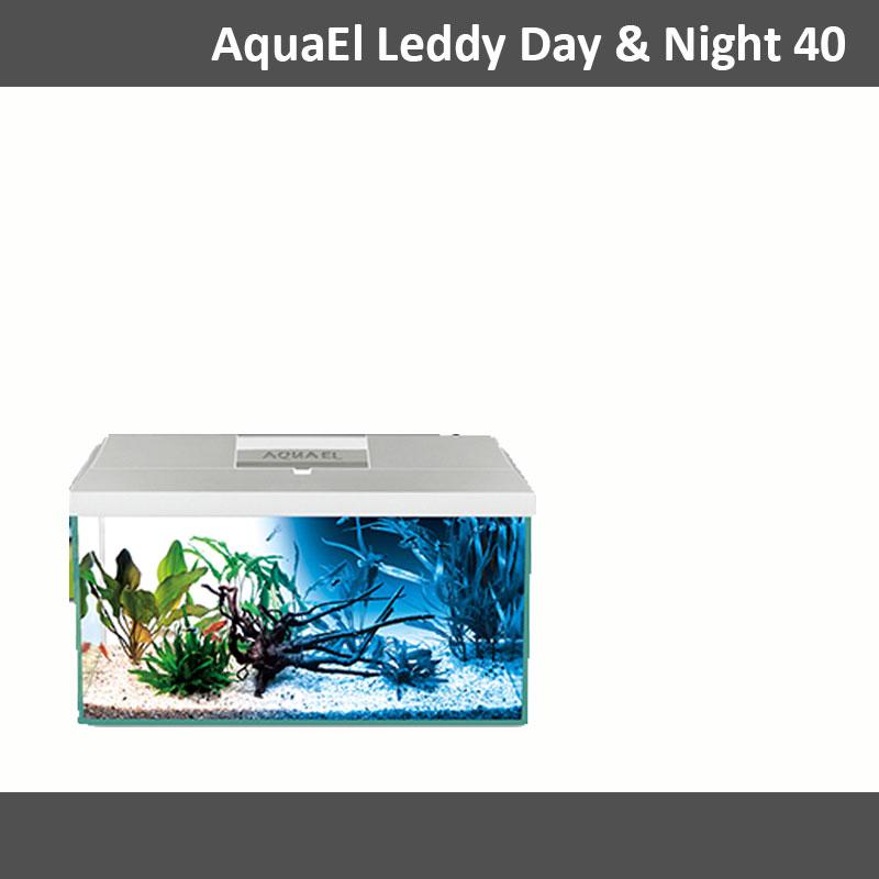 AQUA EL Аквариум модел Leddy Day & Night 40 - бел