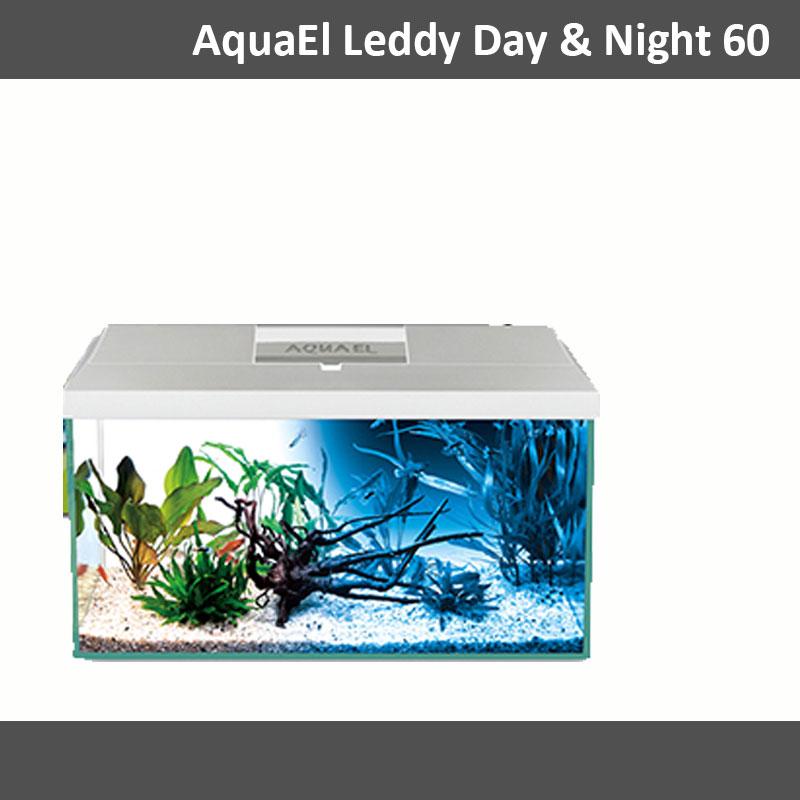 AQUA EL Аквариум модел Leddy Day & Night 60 - бел