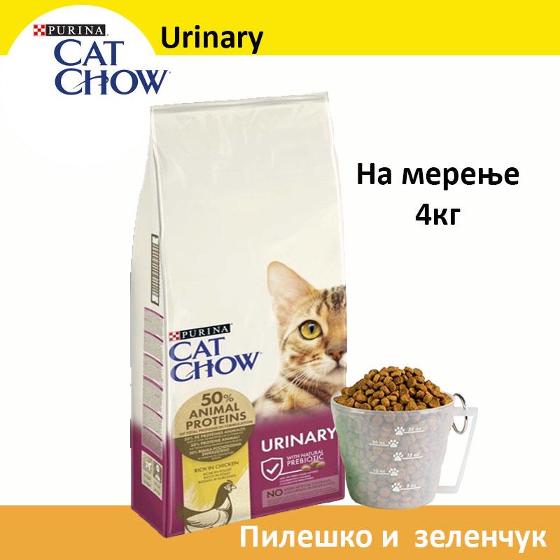 Cat Chow UTH Сува храна за мачки со Пилешко [Рефус 4кг]