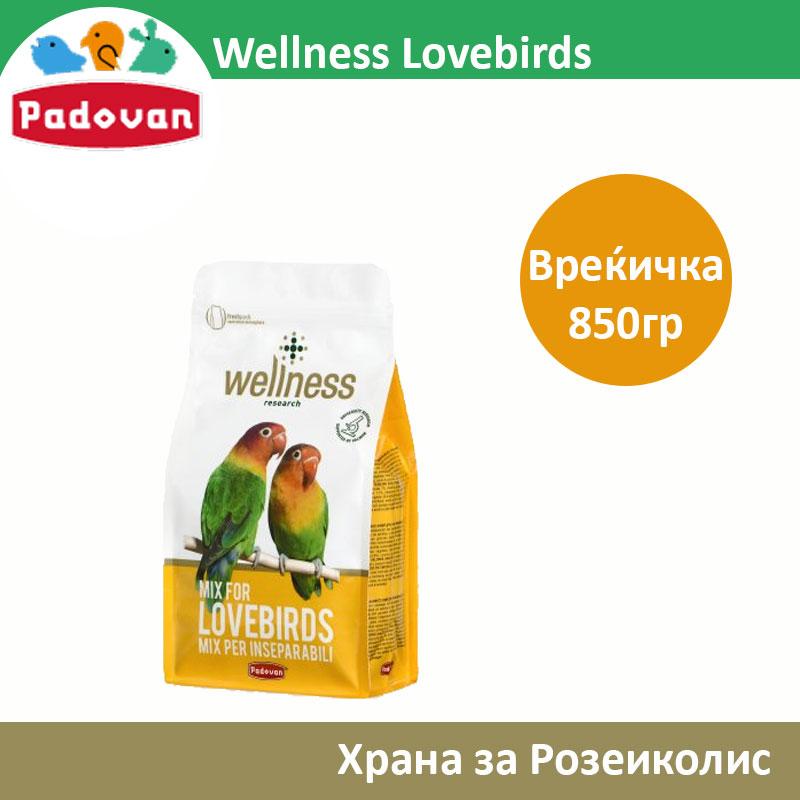 Wellness Lovebirds Храна за Розеиколис [Вреќичка 850гр]