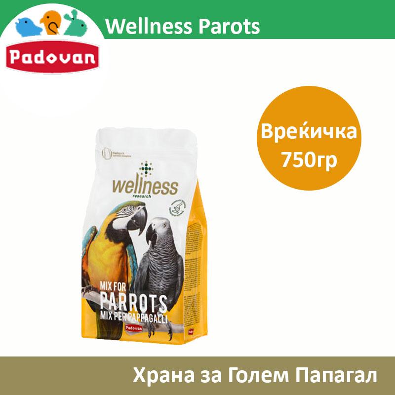 Wellness Parrots Храна за Голем Папагал [Вреќичка 750гр]