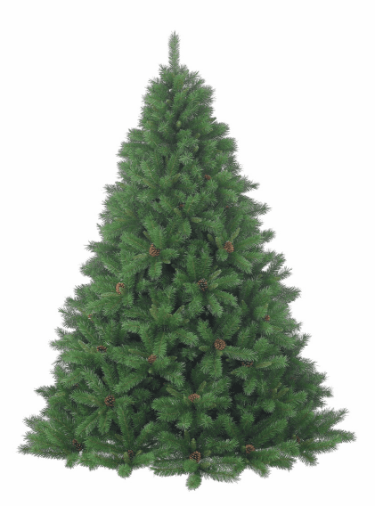 Новогодишна елка зелена