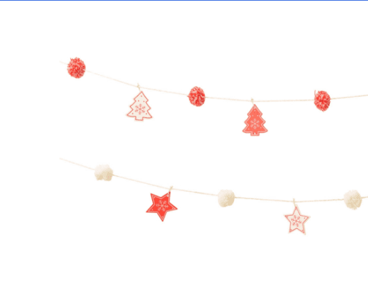 Новогодишна Герланда За Елка 120 См