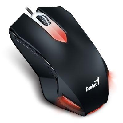 GENIUS Глувче гејмерско X-G200 USB, црно