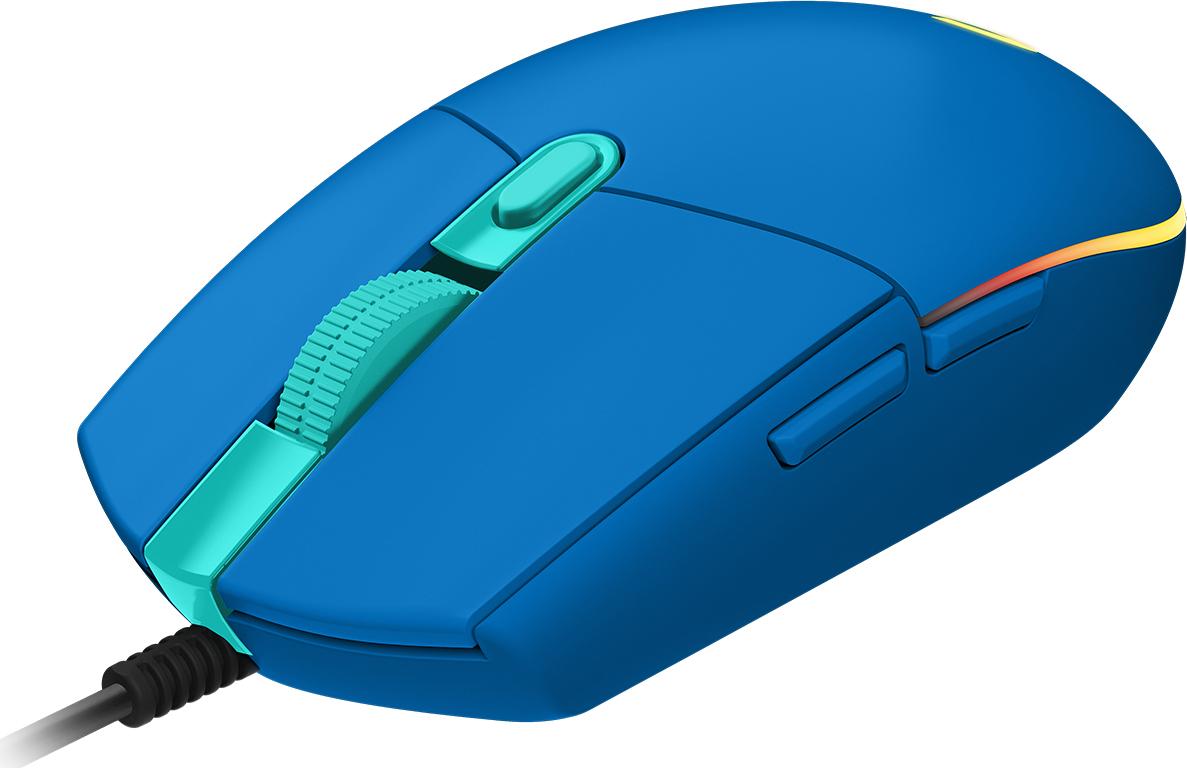 LOGITECH Глувче G G102 USB тип-A, 8000 DPI