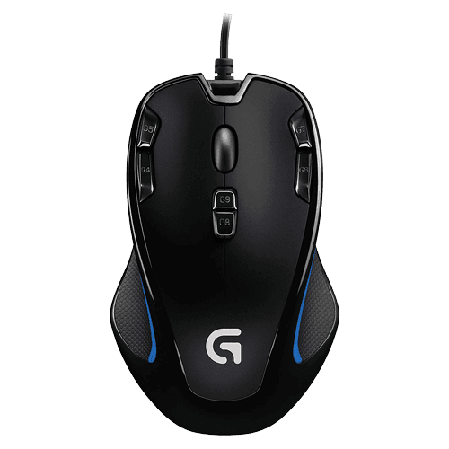 LOGITECH Глувче за игри G300S оптички Нов црно