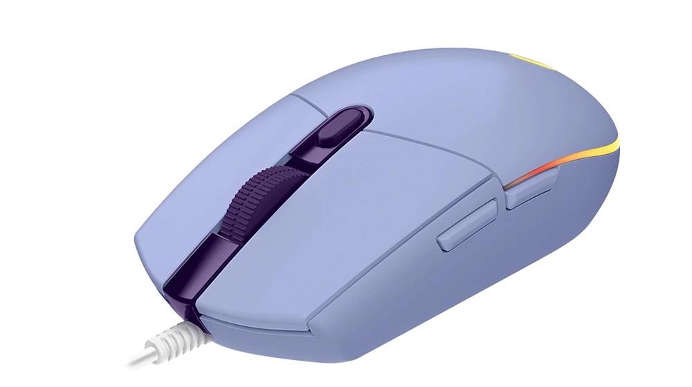 LOGITECH Глувче USB тип A G G102 LightSync 8000 DPI