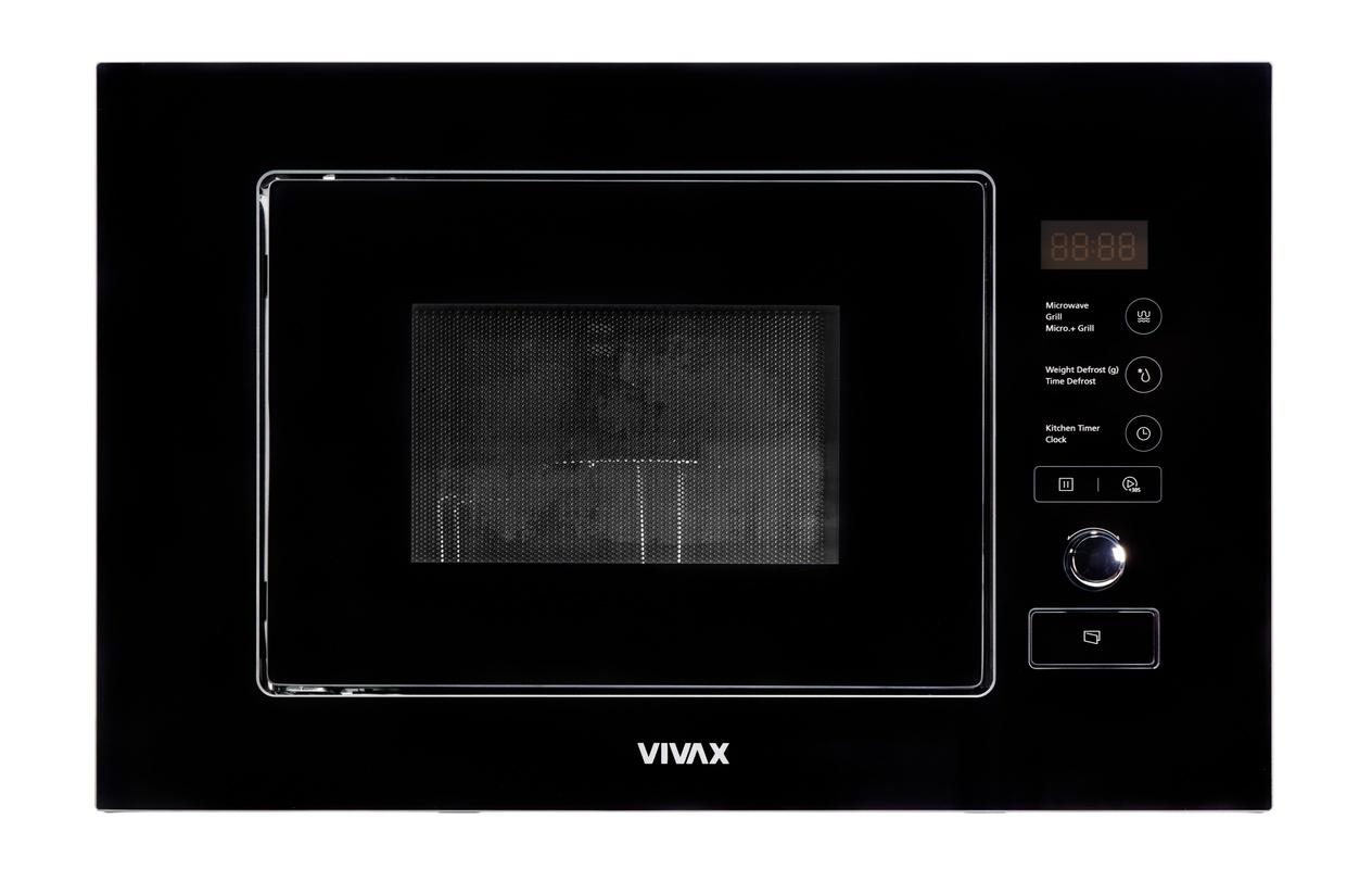 Vivax MWOB-2020G G Микробранова печка, 1250 W, 20 l, Вградена, црна