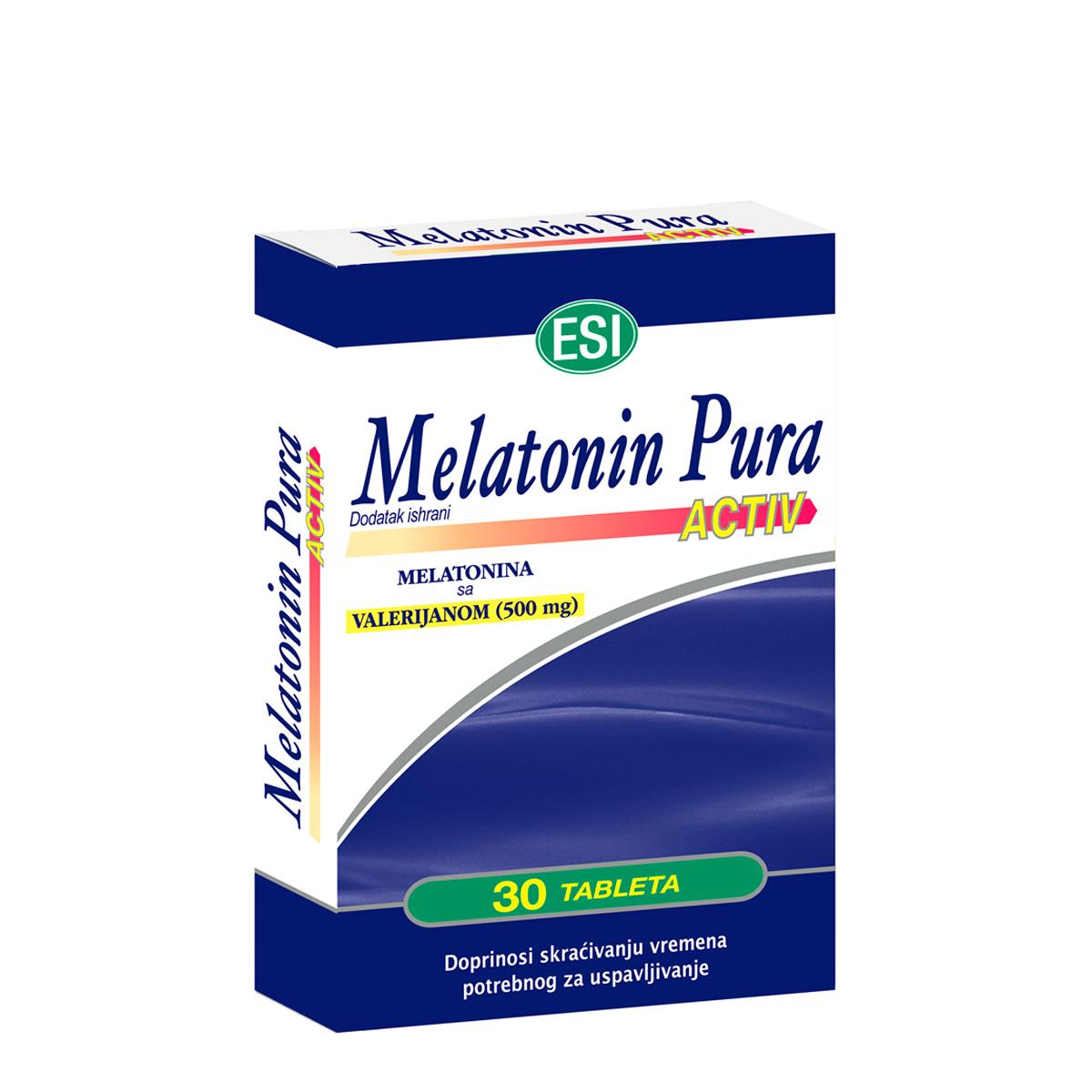ESI препарат со мелатонин и валеријана за полесно заспивање 30 таблети 104278.0