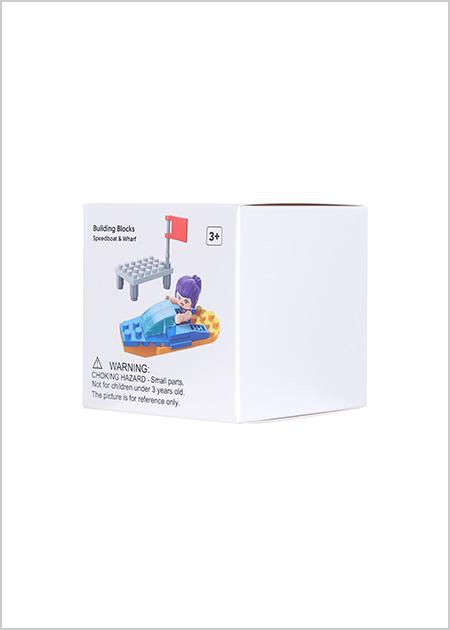 Miniso Коцки за градење - глисер и пристаниште