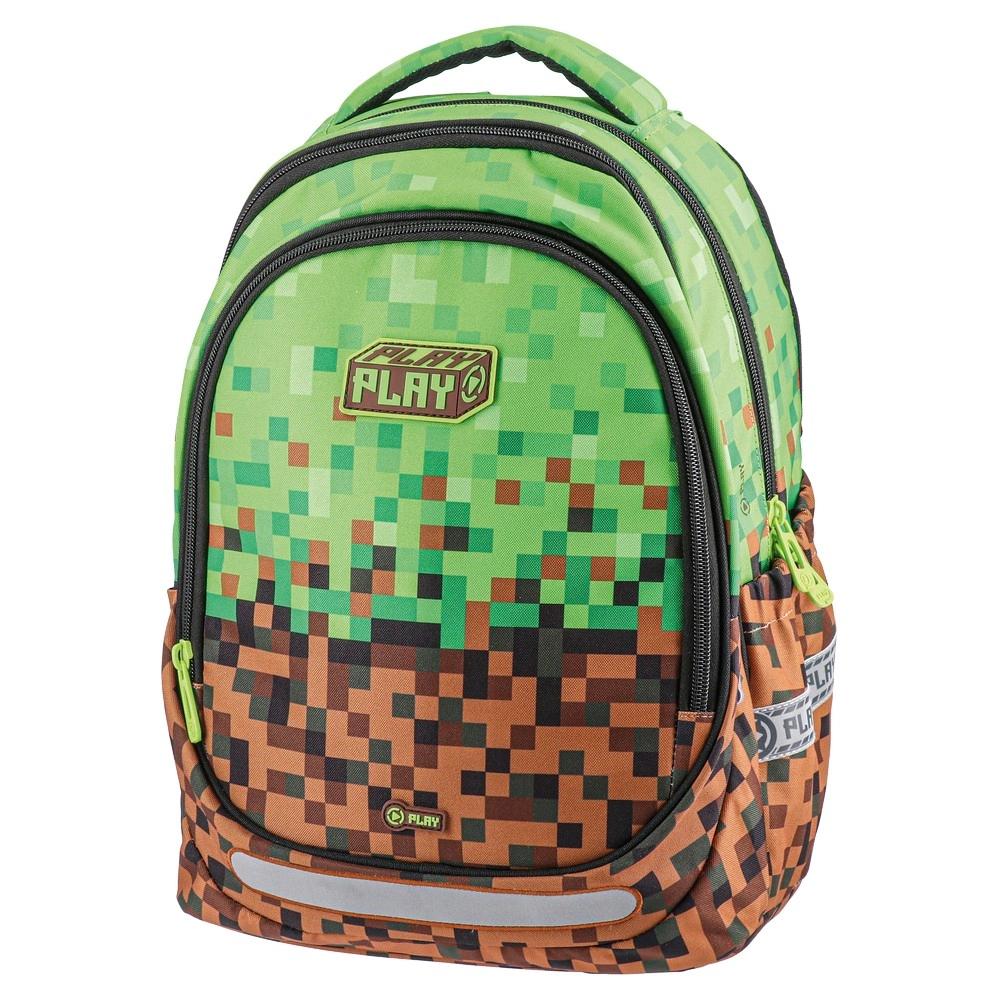 PLAY Maxx, анатомски ранец, Зелено