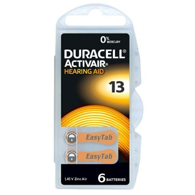 DURACELL Батерија за слушни апарати 13