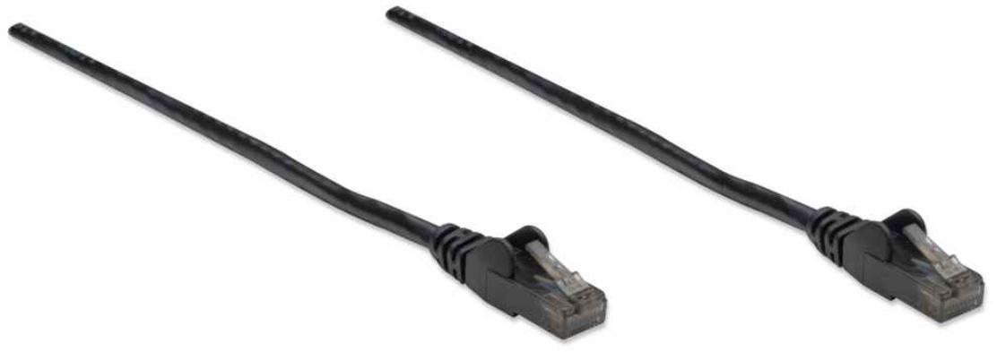 MANHATTAN Мрежна опрема Cat6e CCA, U/UTP, PVC, 10 m, Black 343794