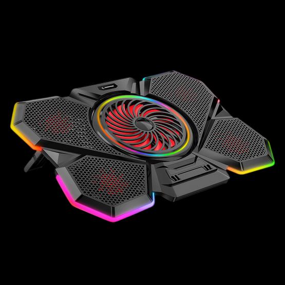 RAMPAGE NB Гејминг Кулер S47 Coolflow w/1x RGB Fan up to 17.3"