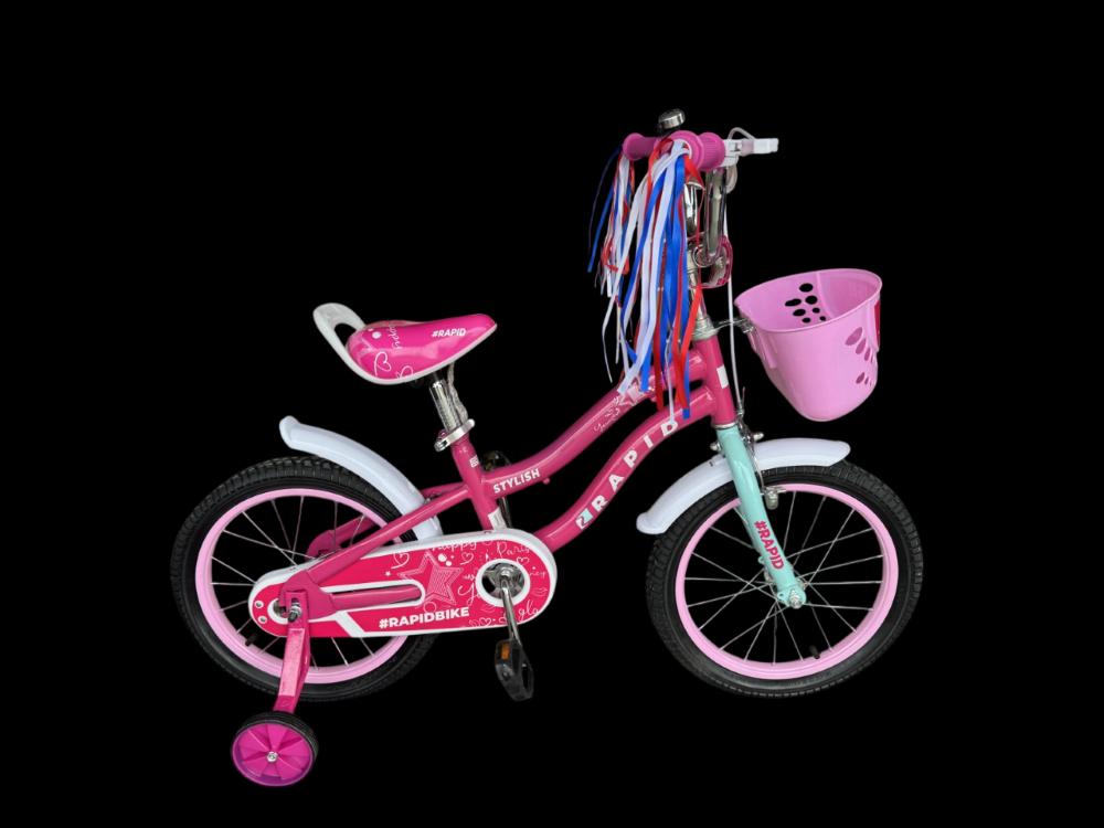 RAPID Детски велосипед STYLISH PINK 16"