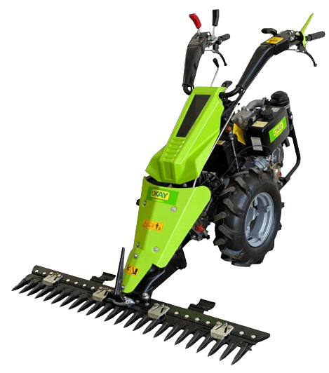 OKAY Мотокултиватор NP-140 D / дизел / со караданска косилка