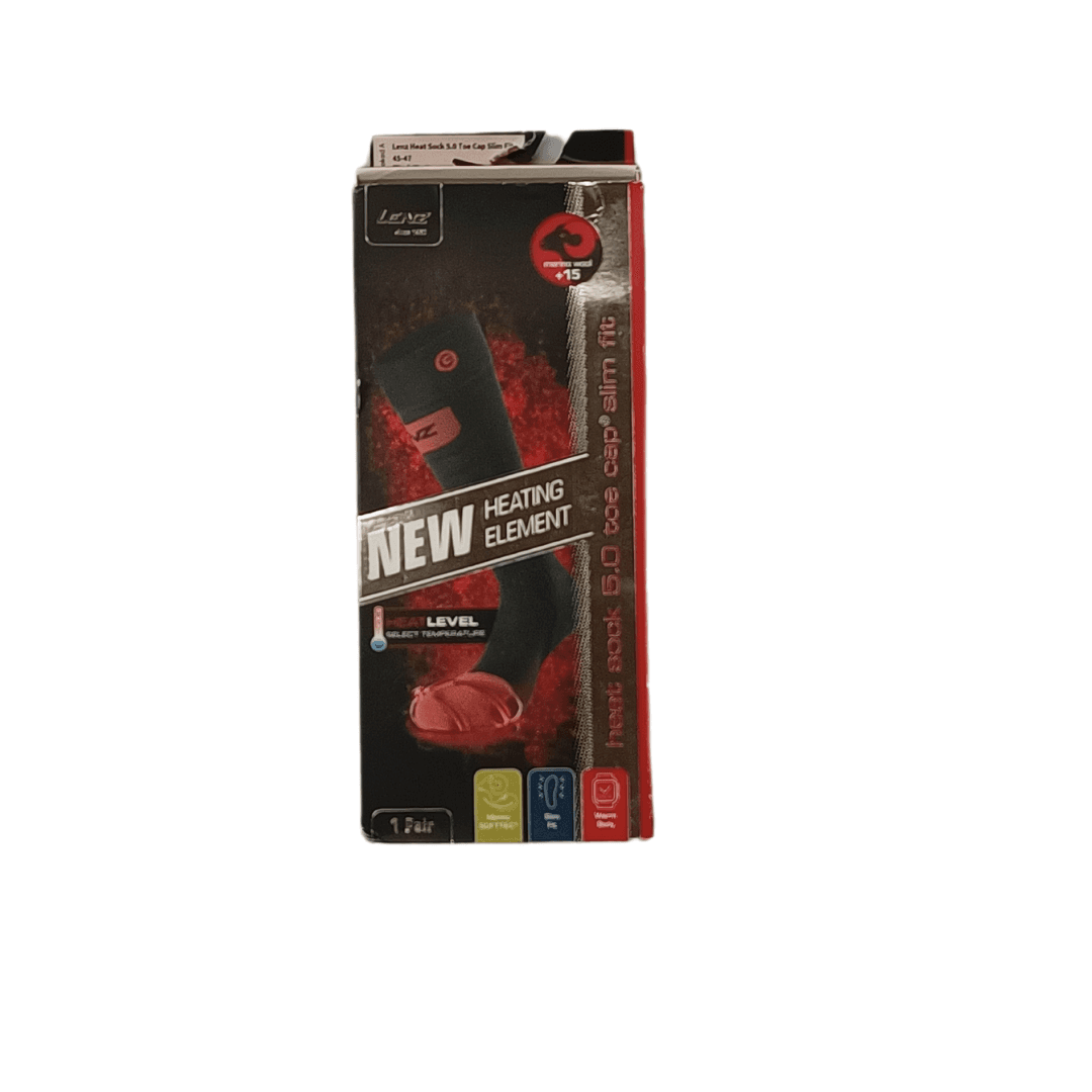 Lenz HEAT SOCK 5.0 TOE CAP Електрична чорапа