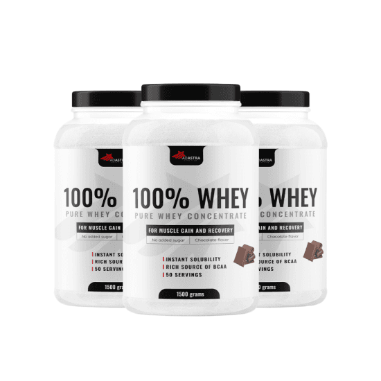 Selected image for ADASTRA WHEY Протеин 100% со вкус на чоколадо, 1500г (2+1)