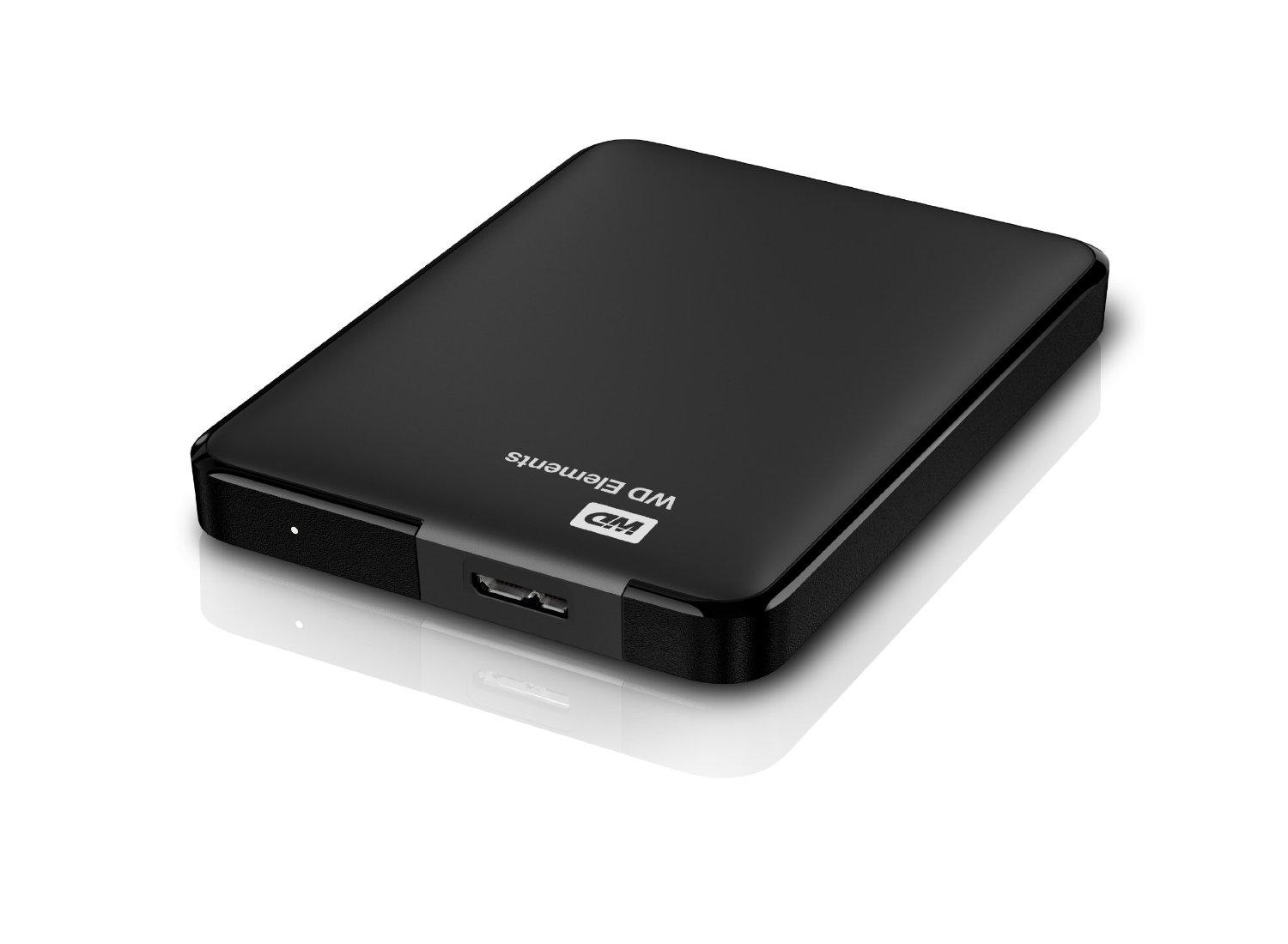 WD Екстерна батерија 1TB  WDBUZG0010BBK-WESN, Црна
