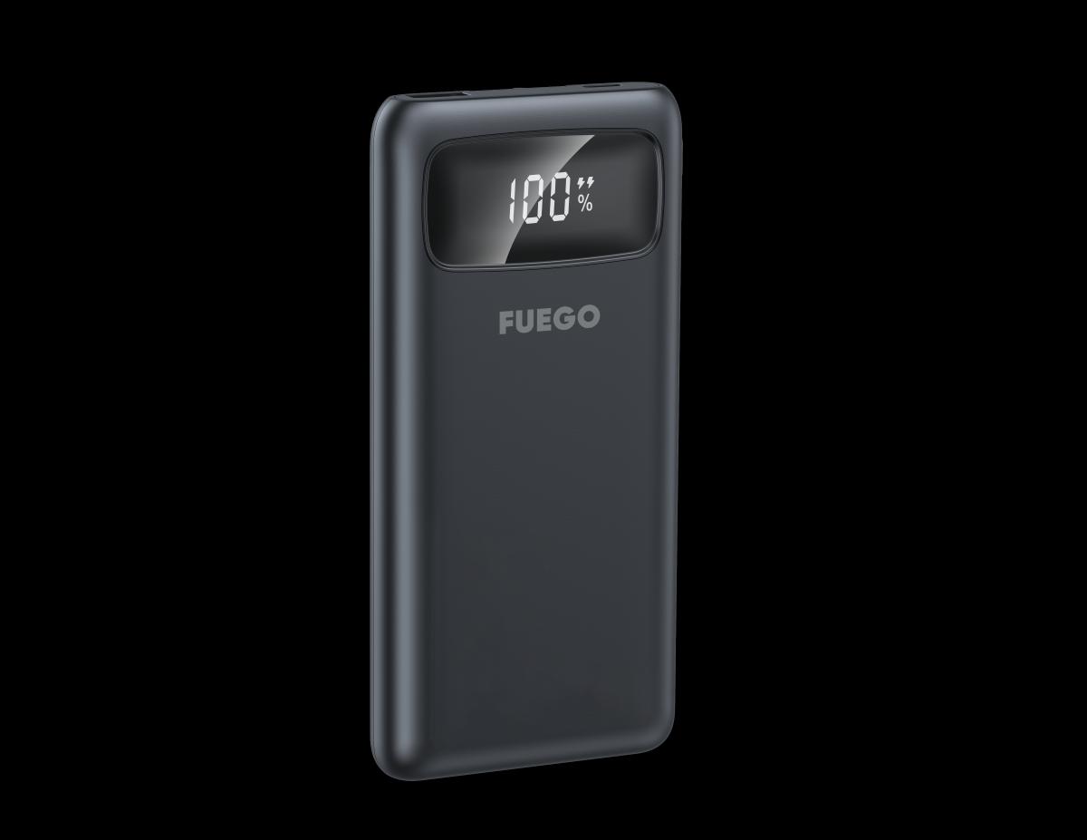 Fuego Екстерна батерија Super Charge (10.000mAh) (FG168K) Црна