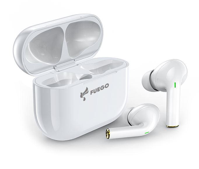 FUEGO Слушалки Bluetooth  TWS T29 бели