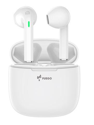 FUEGO Слушалки TWS T26Pro White
